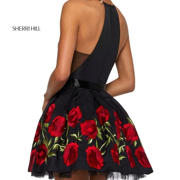 Sherri Hill Dress (53023) - Size 2. (SEE VIDEO) - Picture 3 of 10